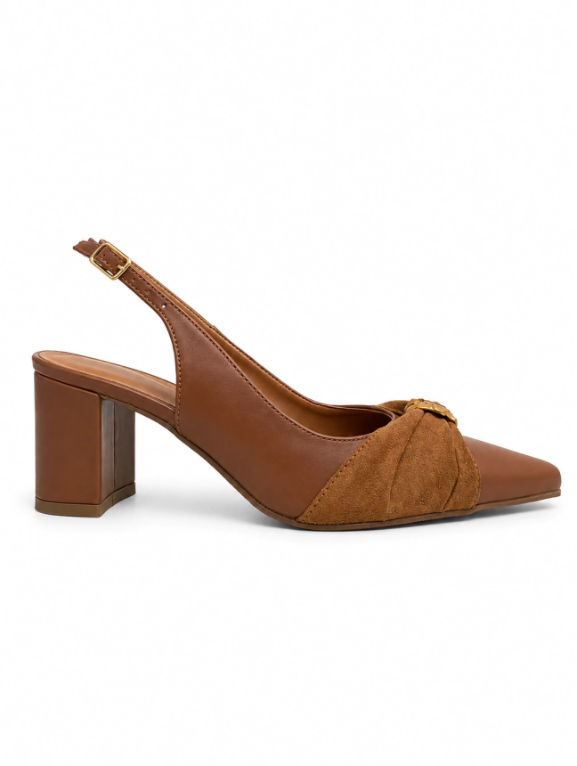 SLINGBACK FORTALEZA SOFT NEW WHISKY - Código 597