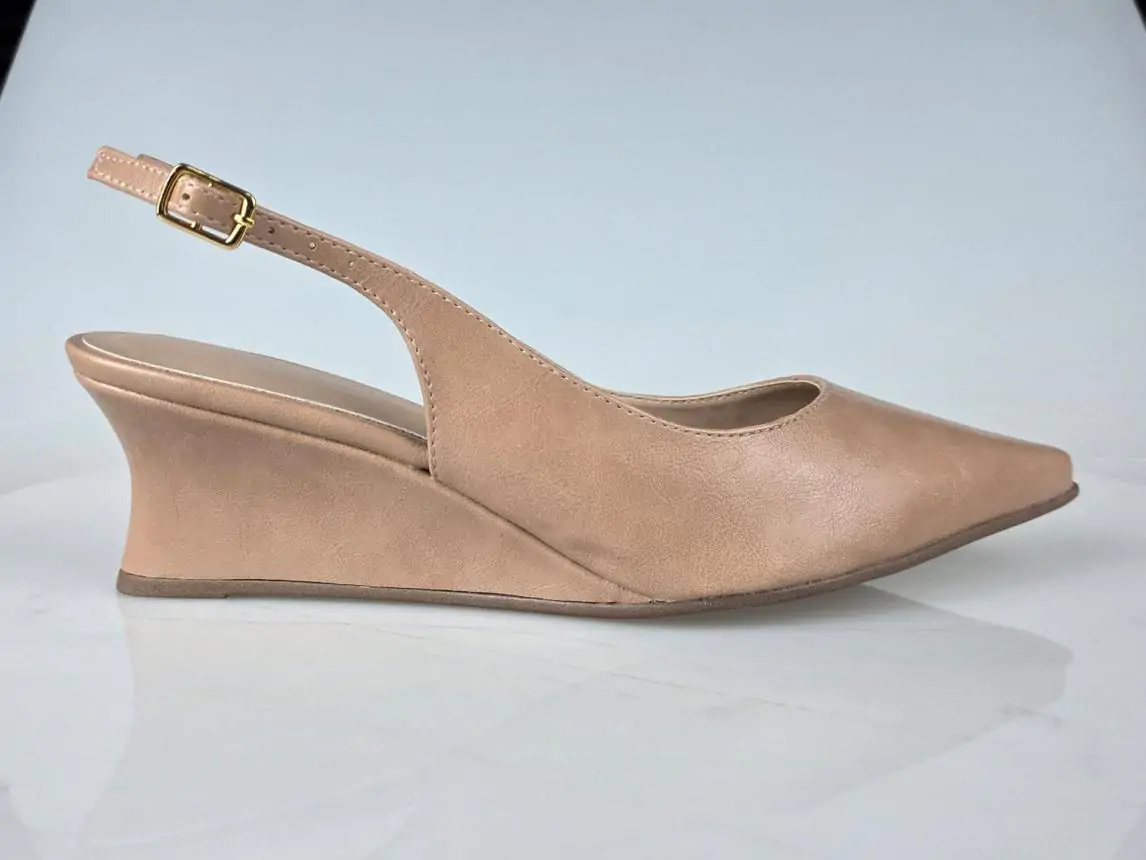 SLINGBACK TALITA CUNHA B- SANTORINE MOCHA MOUSSE - Código 734