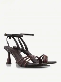 SANDALIA BRIGITTE INTENSE MARROM