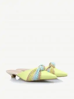 MULE VIRGINIA LEMON TRAMA COLORS