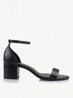 SANDÁLIA PERNAMBURO GISELE CROCO PRETO - Código 265
