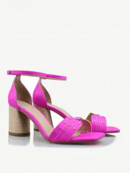 SANDÁLIA NICOLLE NEON PINK