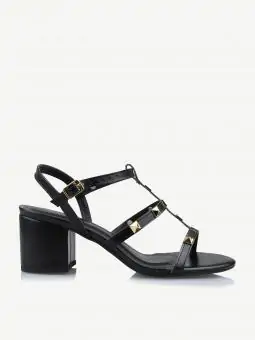 SANDÁLIA PERNAMBUCO ESSENCE PRETO - SPIKE - Código 285
