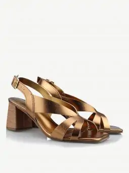 SANDÁLIA MIRANDA CHROMA  BRONZE