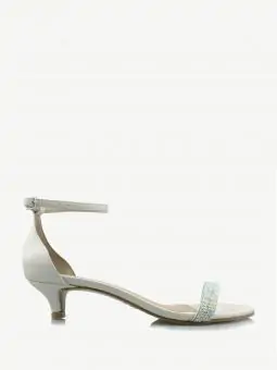 SANDALIA LINE SALTO BAIXO OFF WHITE - Código 33