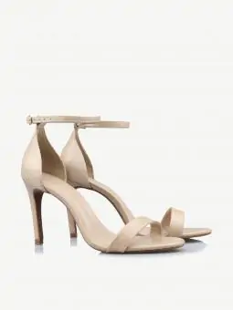 SANDALIA MILÃO GISELI SALTO ALTO NUDE