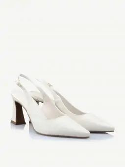 SLINGBACK NOELLE INTENSE OFF WHITE