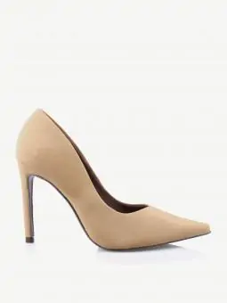 SCARPIN ELLA NOBUCK DIJON 11CM - Código 410
