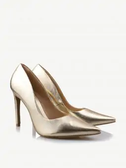 SCARPIN ELLA CHROMA CHAMPAGNE 11CM