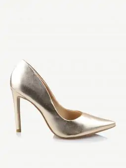 SCARPIN ELLA CHROMA CHAMPAGNE 11CM - Código 411