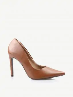 SCARPIN ELLA NOBILE NOGUEIRA 11CM - Código 412