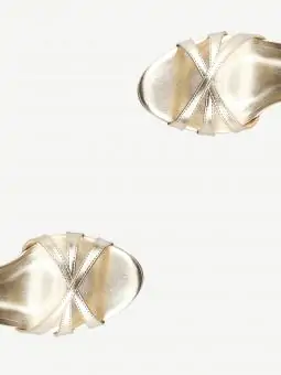 SANDÁLIA MILÃO CHROMA CHAMPAGNE
