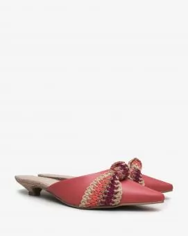 MULE VIRGINIA TRAMADO OCRE