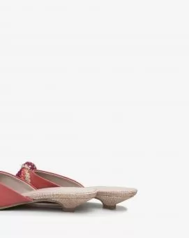 MULE VIRGINIA TRAMADO OCRE